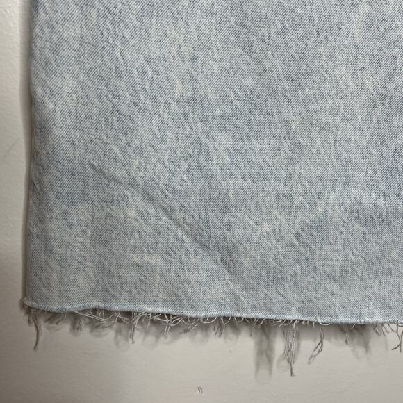 Gap Low Stride Wide Leg Jeans Womens 14 Acid Wash Y2K Skater Loose Baggy - Picture 5 of 6